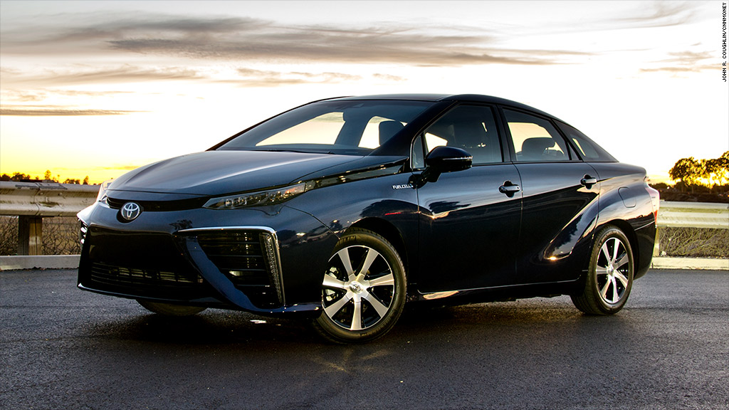 toyota mirai hydrogen fuel cell