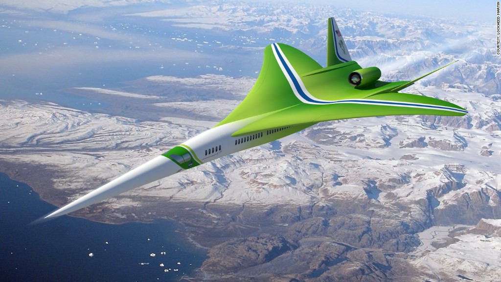 Supersonic jet promises N.Y. To L.A. in 2.5 hours