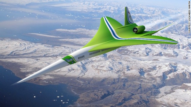 Supersonic jets can fly from New York to L.A. in 2.5 hours or less