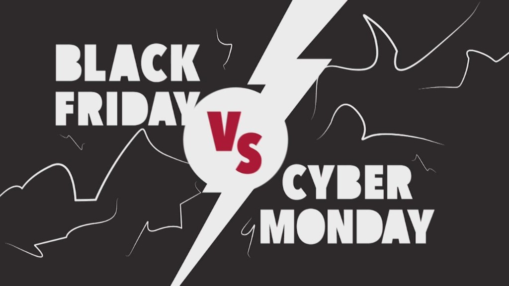 Black Friday vs. Cyber Monday