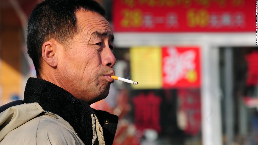 china smoking