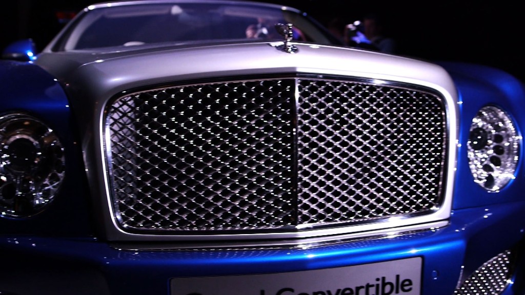 Bentley's big new convertible 