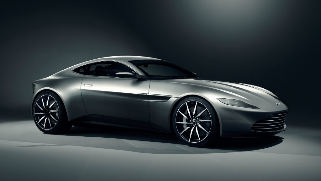 James Bond's new car unveiled