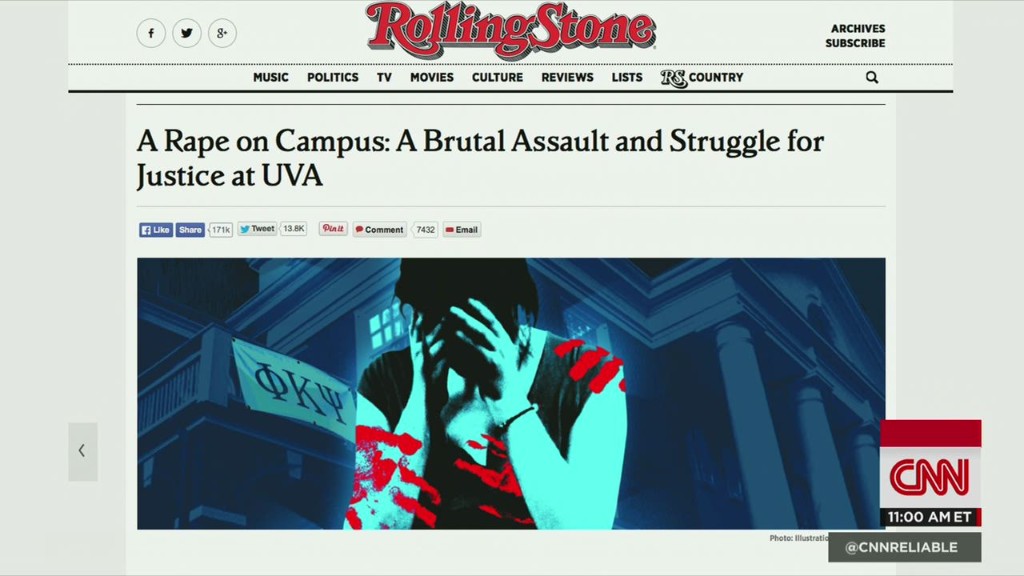 Rolling Stone steps back from rape article