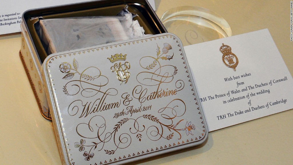 Royal family auction: A piece of cake from Wililam and Kate's royal ...