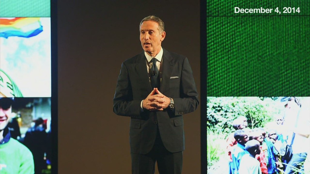 Howard Schultz's inspiring challenge to corporate America