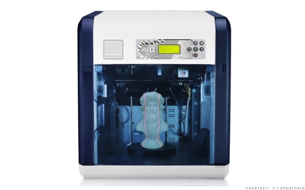 Da Vinci AiO 3-D scanner-printer, $800 - 36 coolest gadgets of 2014 ...