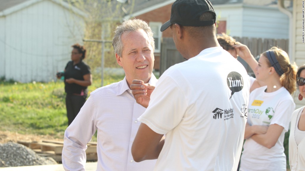 greg fischer louisville volunteer