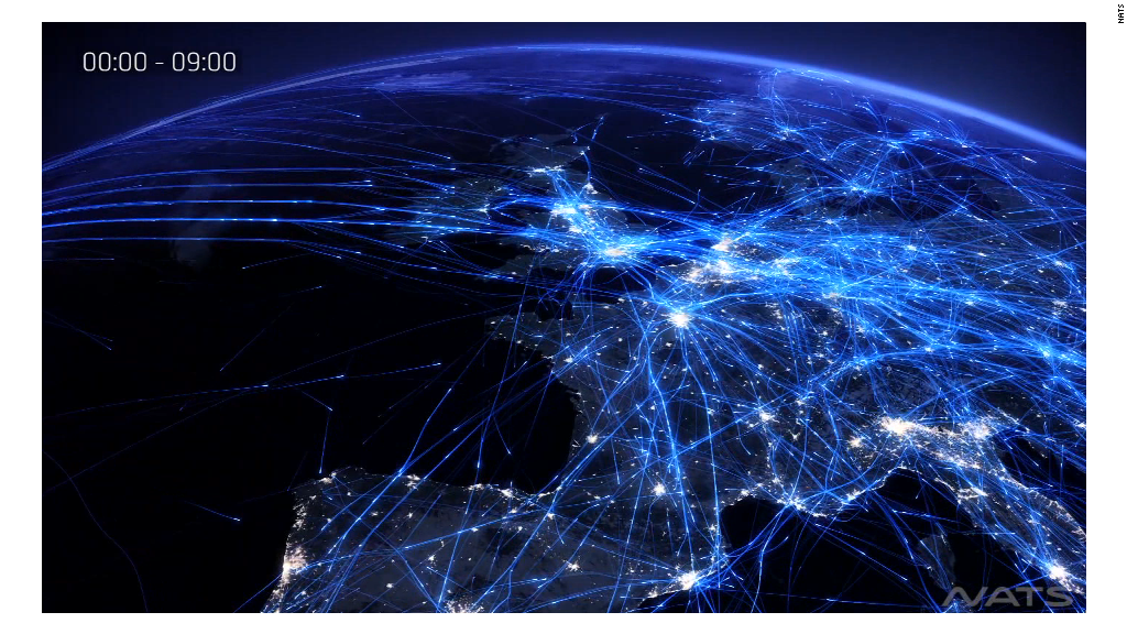 Inside U.K.'s air traffic control center