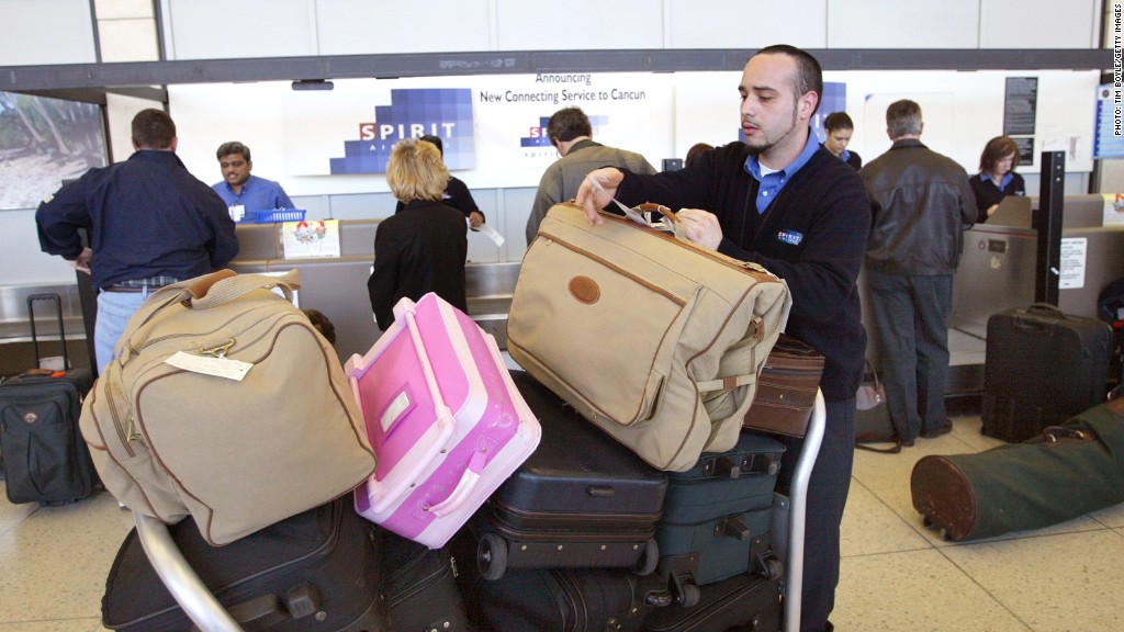 airlines baggage fees
