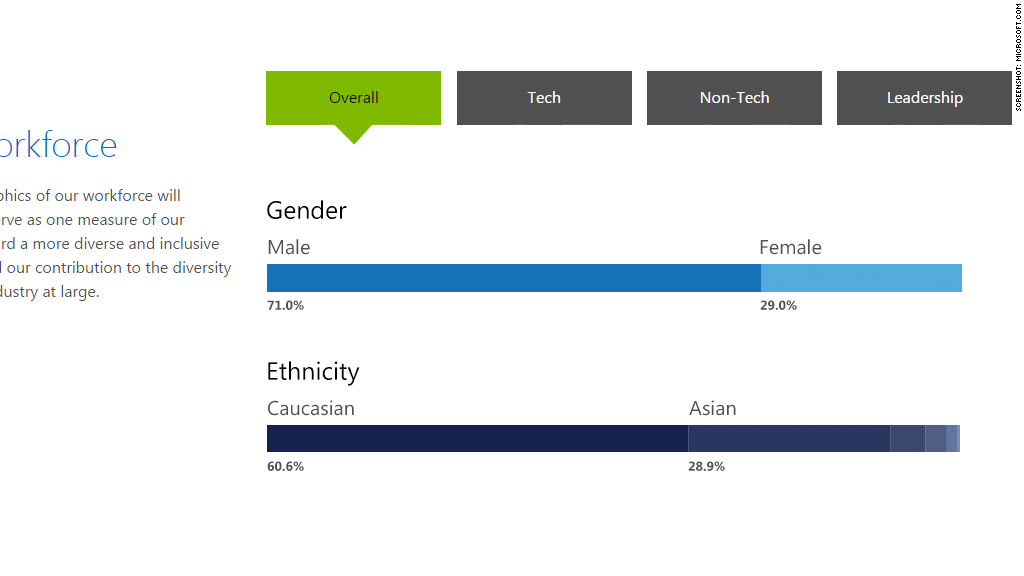 worst tech diversity