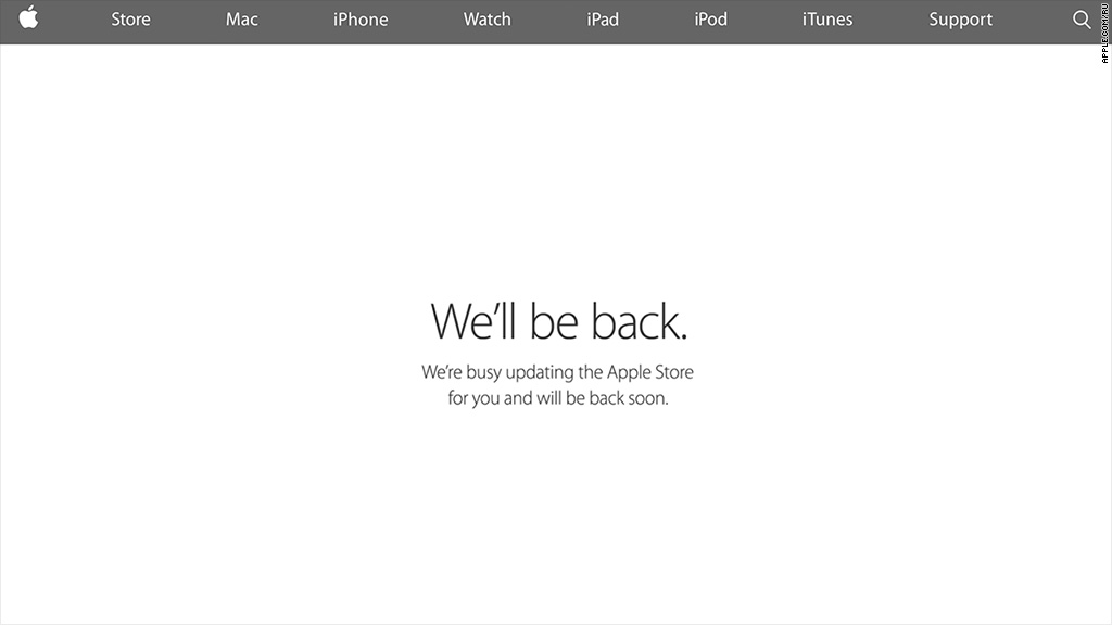 apple store down