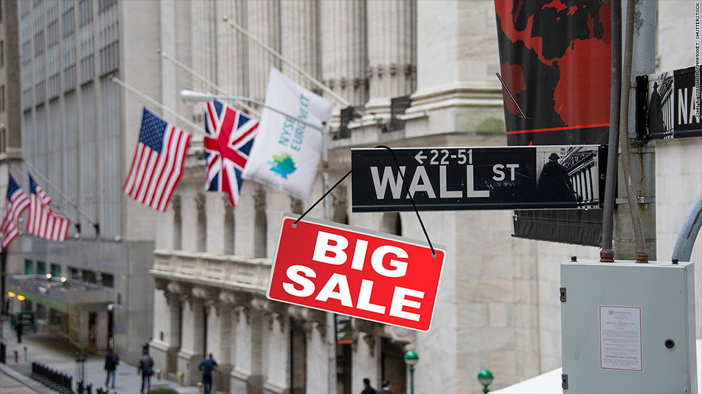 wall street sale