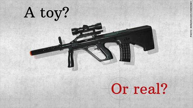 Can you tell a real gun from a toy? It's tougher than you think