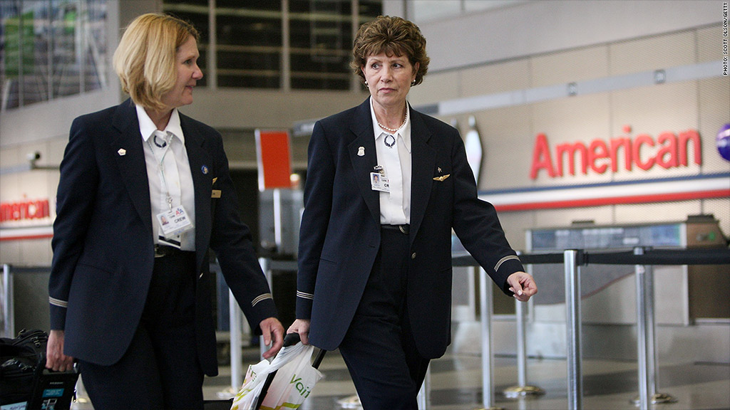 american airlines flight attendant pay 