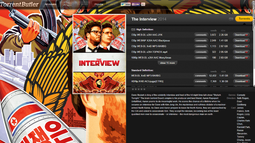 the interview illegal download