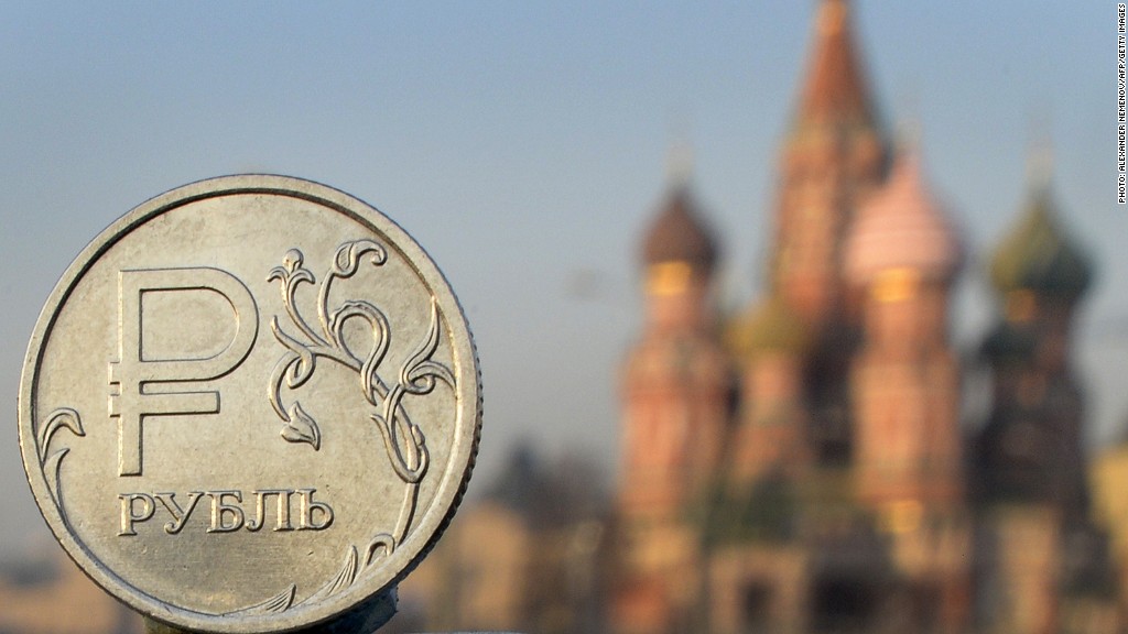 russia ruble foreign reserves