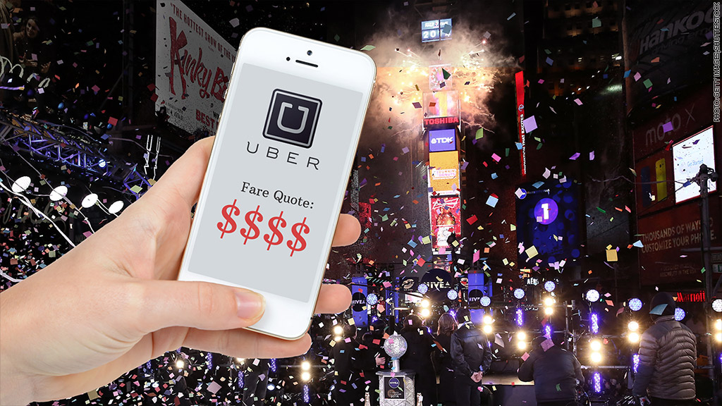 uber nye fare surge