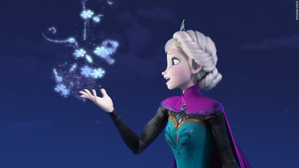 frozen elsa snowflake