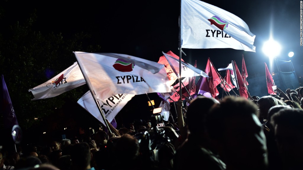 What does a Syriza win mean for Greece?