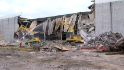 Demolition begins on giant ghost mall