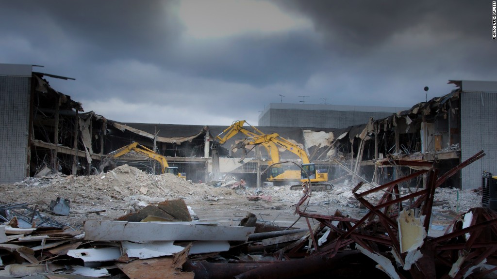 mall demolition
