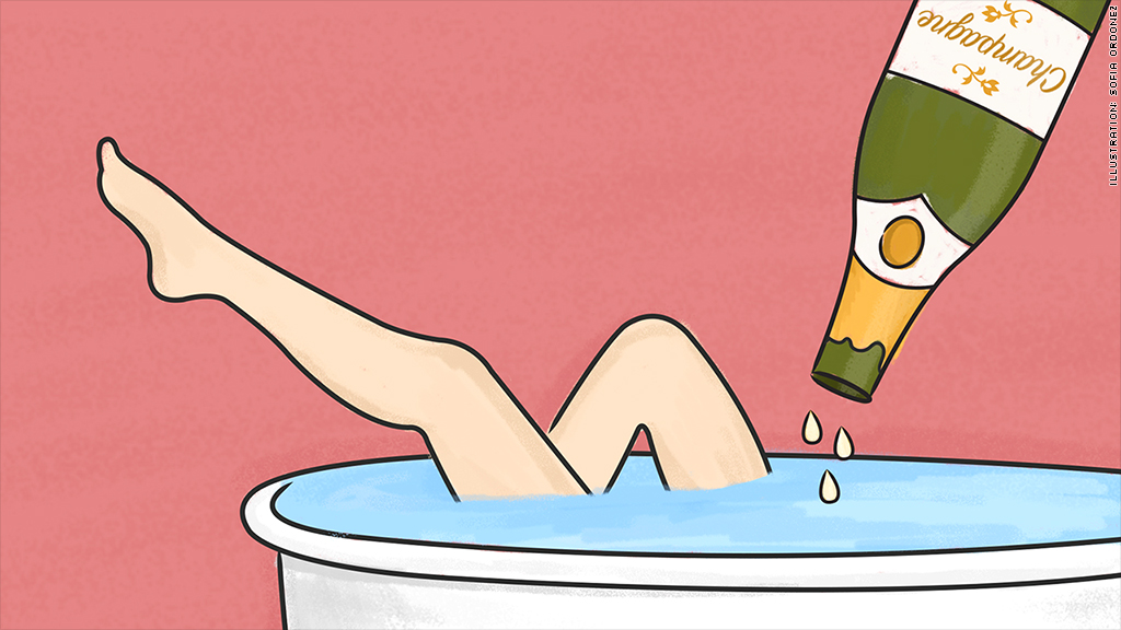 champagne tub