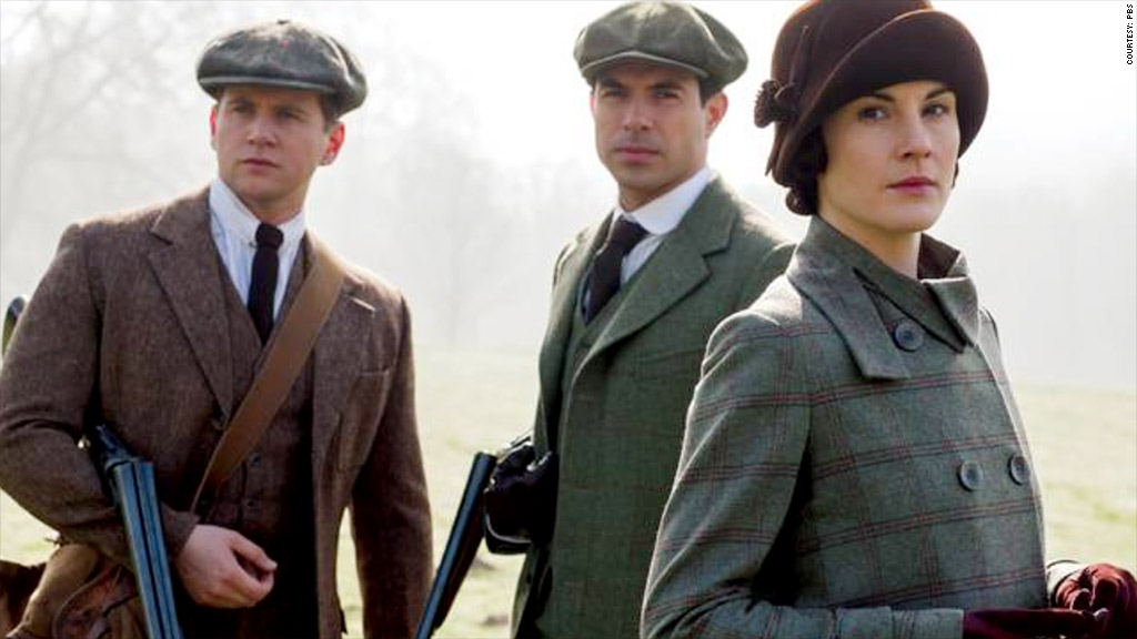 downton abbey season 5 outdoors 