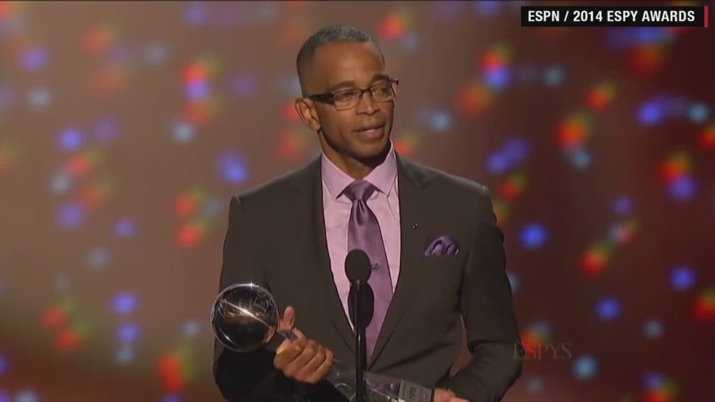 Stuart Scott's moving speech about his cancer