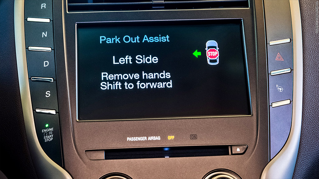 lincoln mkc push button recall