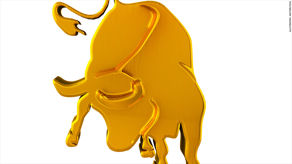 gold bull