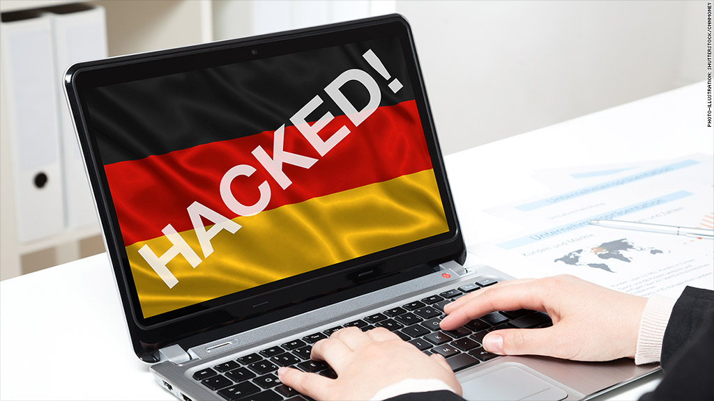 germany hacked