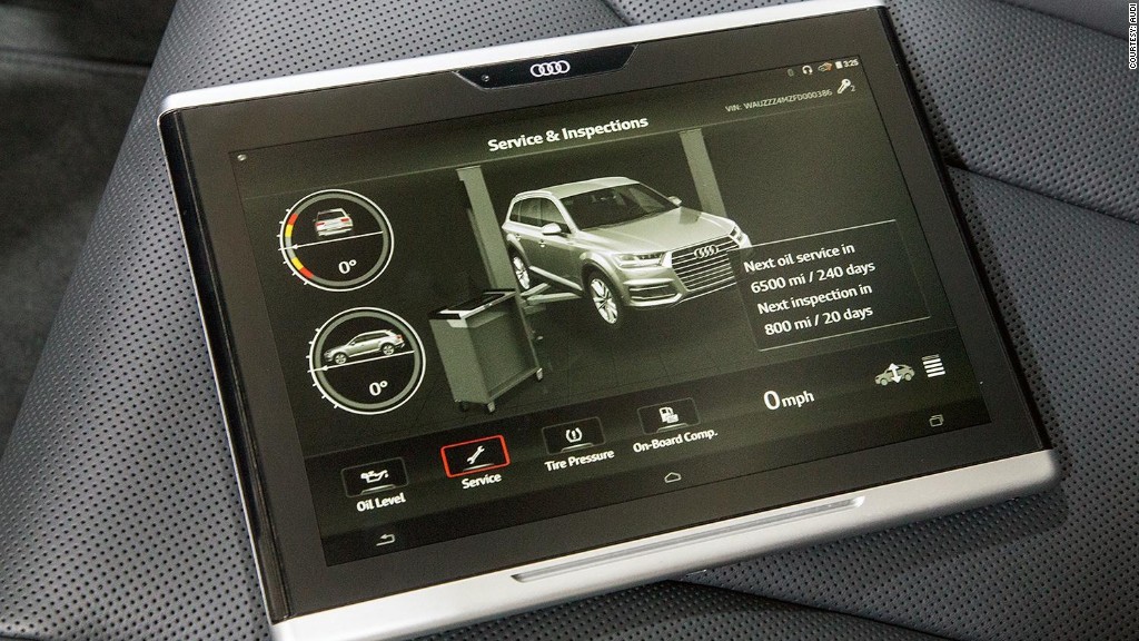 audi tablet