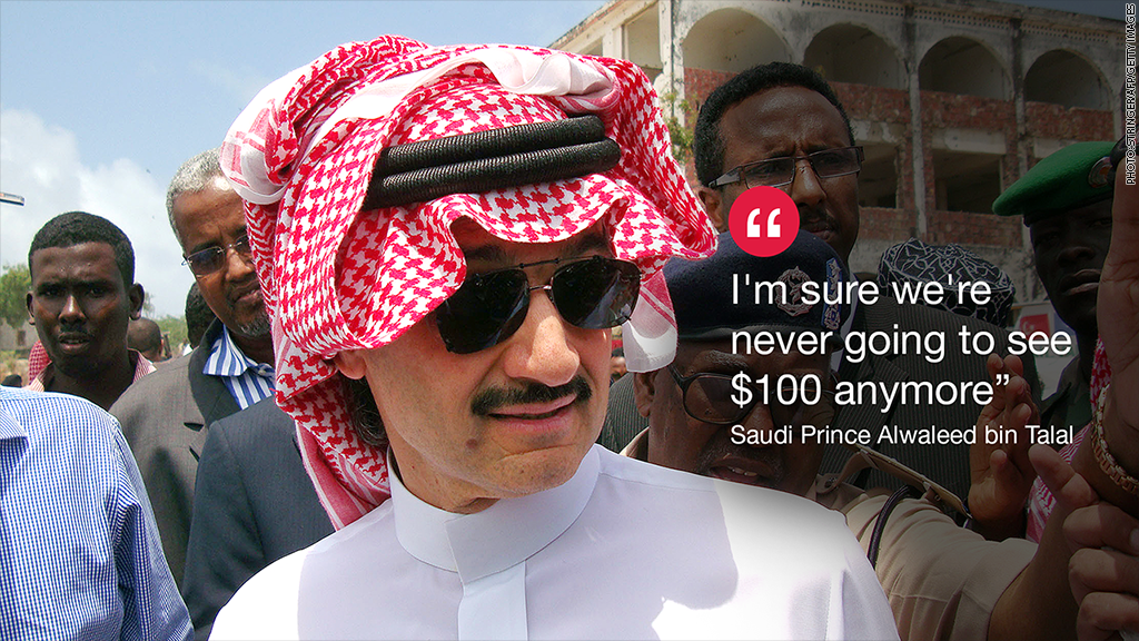 saudi prince oil quote