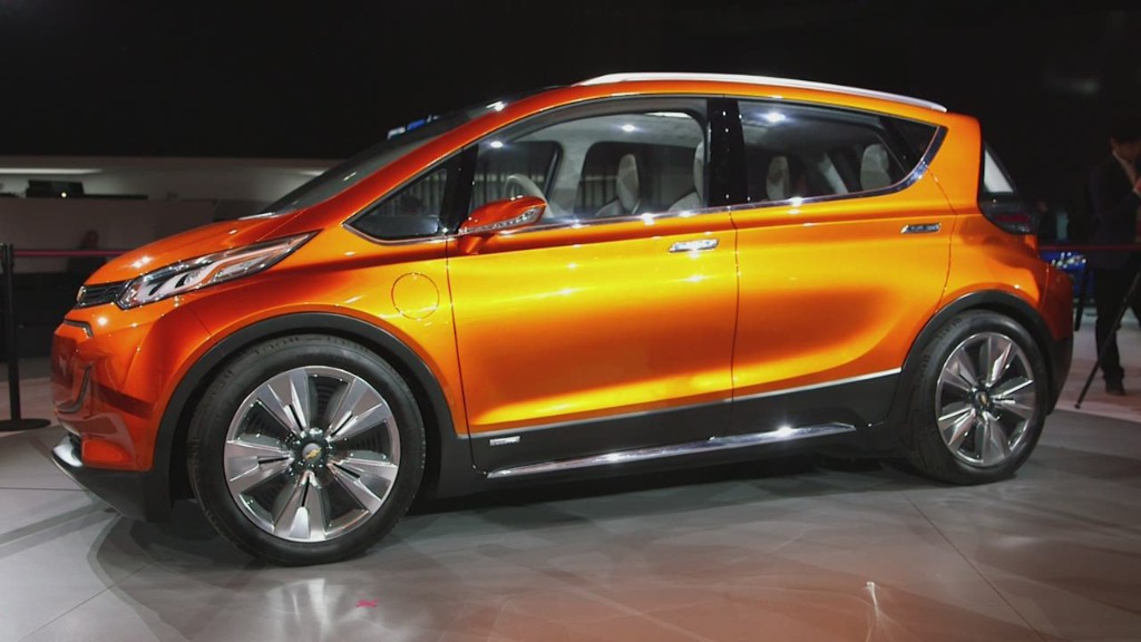 Chevy's new electric cars