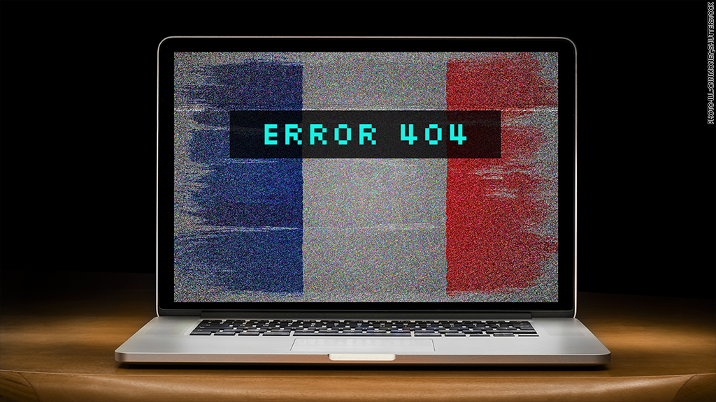 French websites hit by cyberattacks