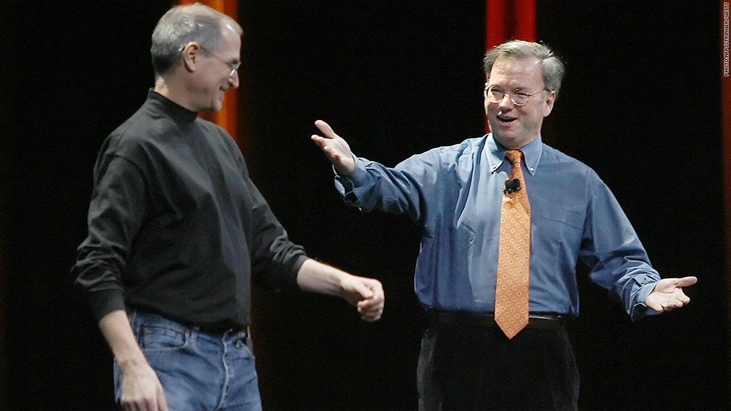 steve jobs eric schmidt 