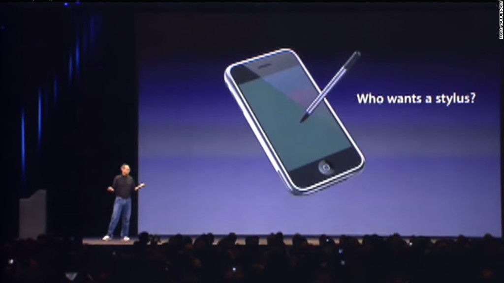 steve jobs stylus