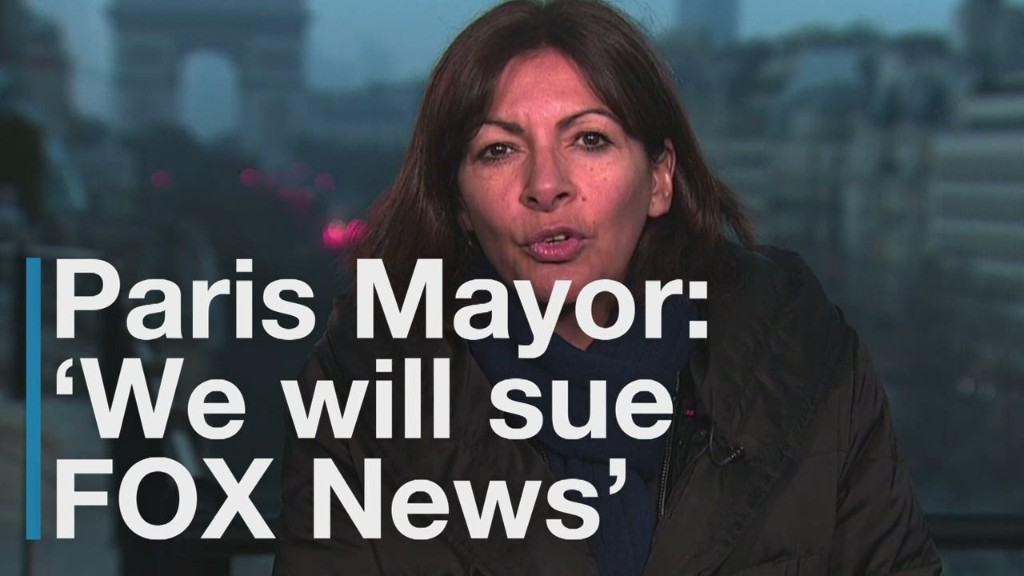 Mayor says Paris will sue FOX News