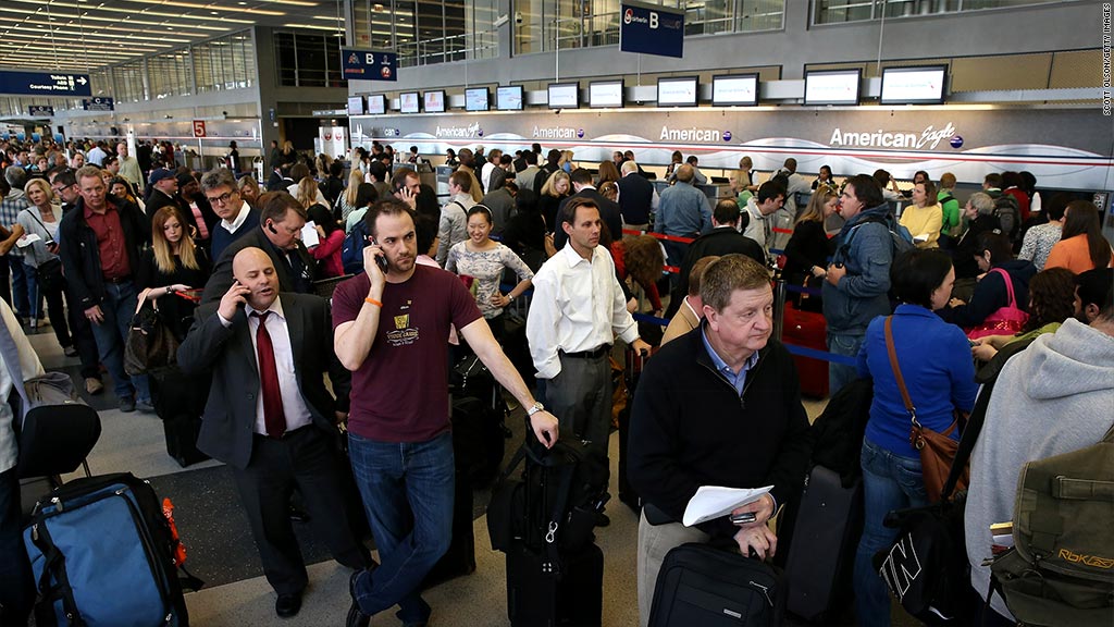 Blizzard of 2015: What was the cost of canceled flights?