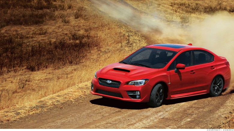 best resale value 2015 subaru wrx