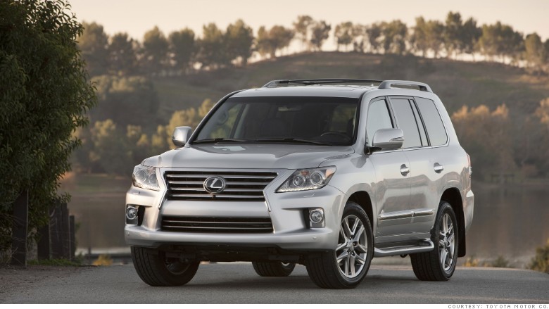 best resale value 2015 lexus lx 570