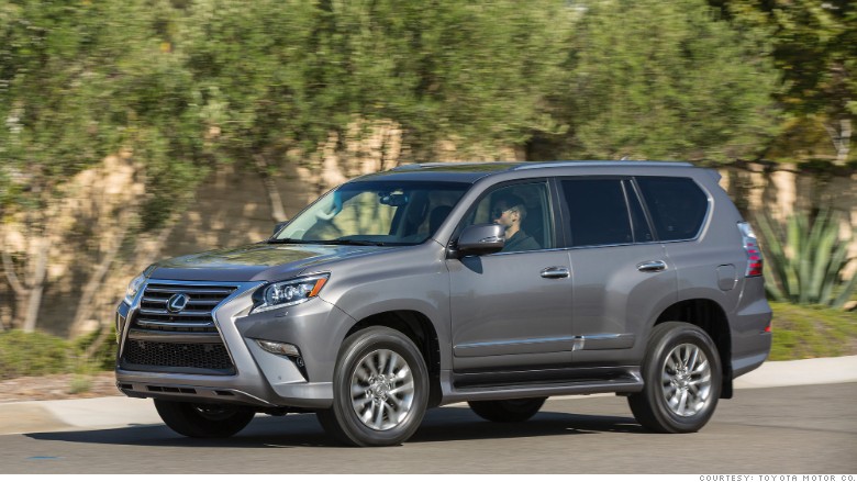 best resale value 2015 lexus gx 460