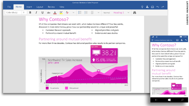 Microsoft revela la nueva versión de Office | CNN