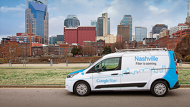 google fiber cities nashville