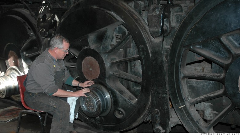 steam engine restoration 611
