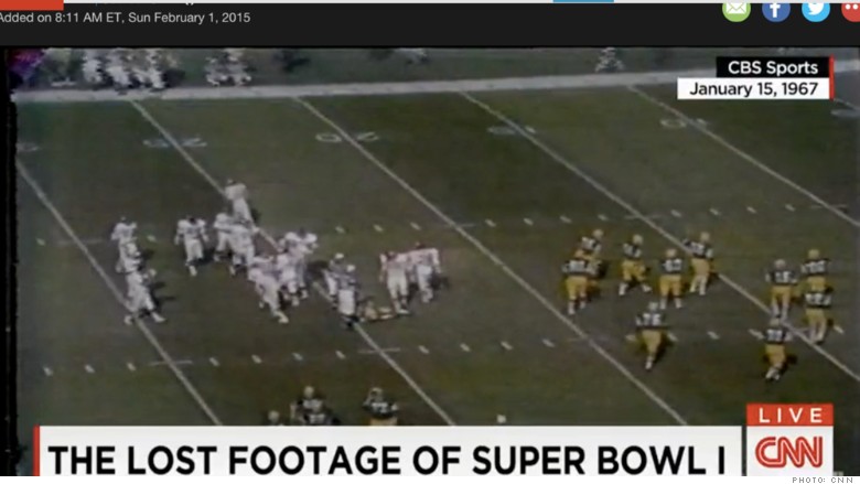 lost superbowl footage 