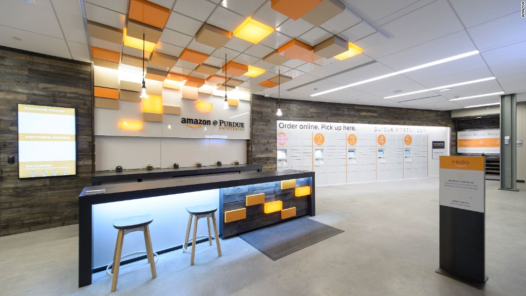 Inside Amazon's first brick-and-mortar store