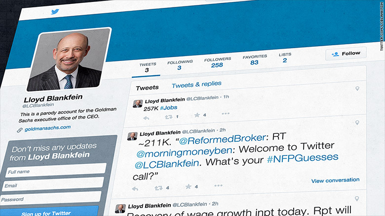 fake lloyd blankfein twitter