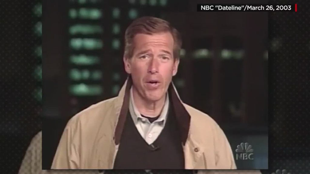 Brian Williams Timeline: What he said & when
